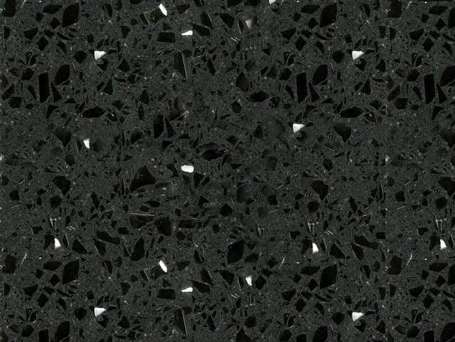 Amostra de Quartzo Preto Stellar